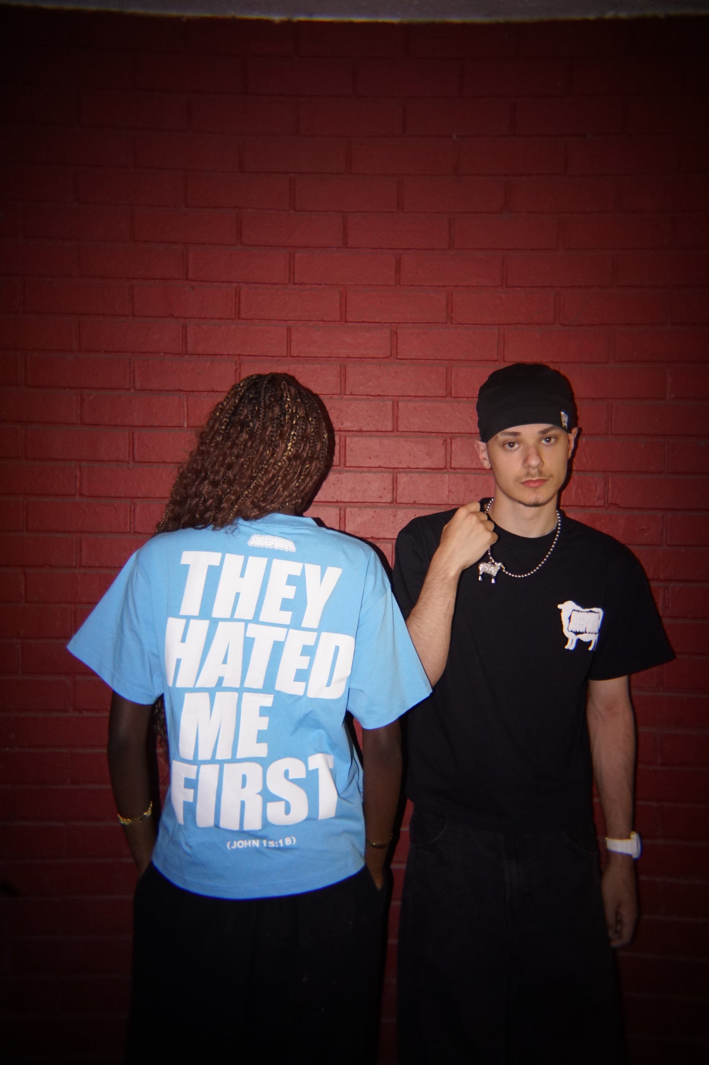THEY HATED ME FIRST (sky blue)
