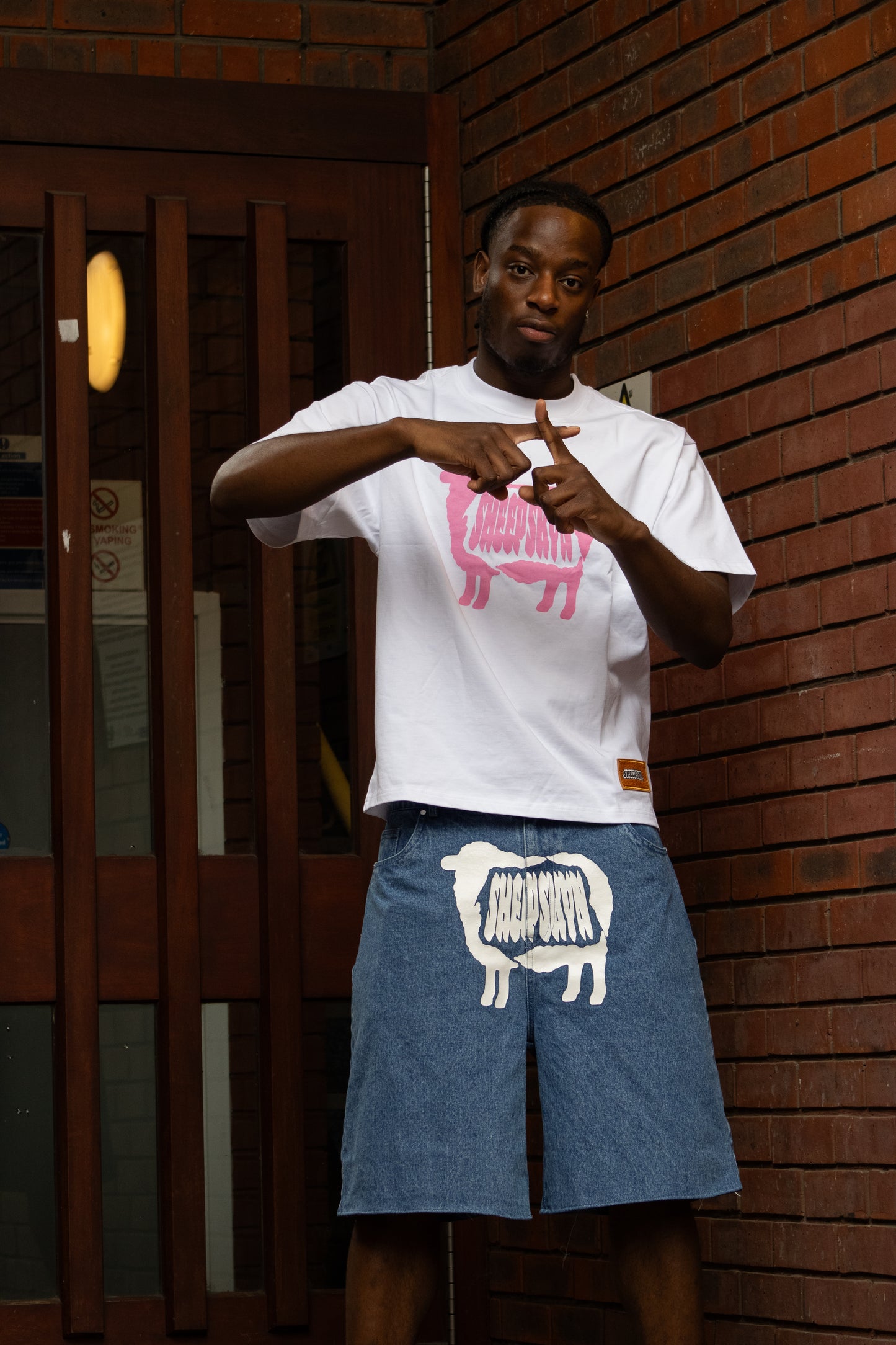 SHEEPSKYN WWE JORTS