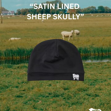SATIN LINED SHEEP SKULLY