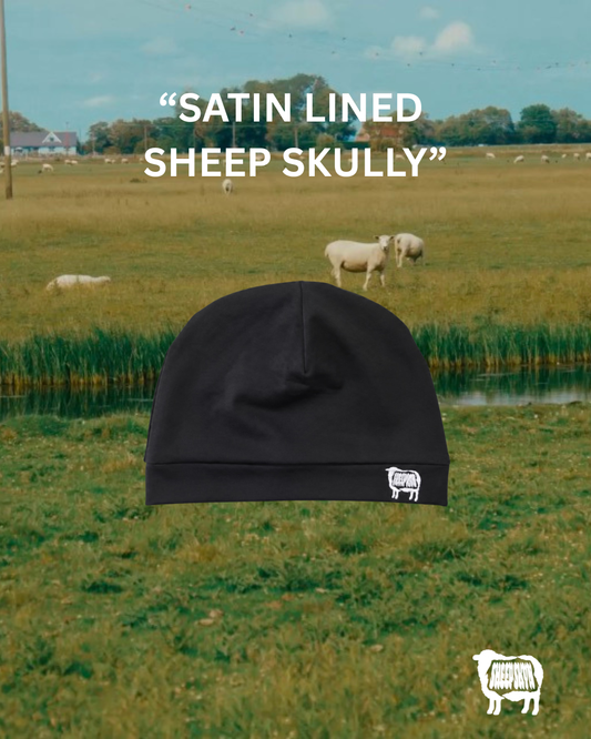 SATIN LINED SHEEP SKULLY