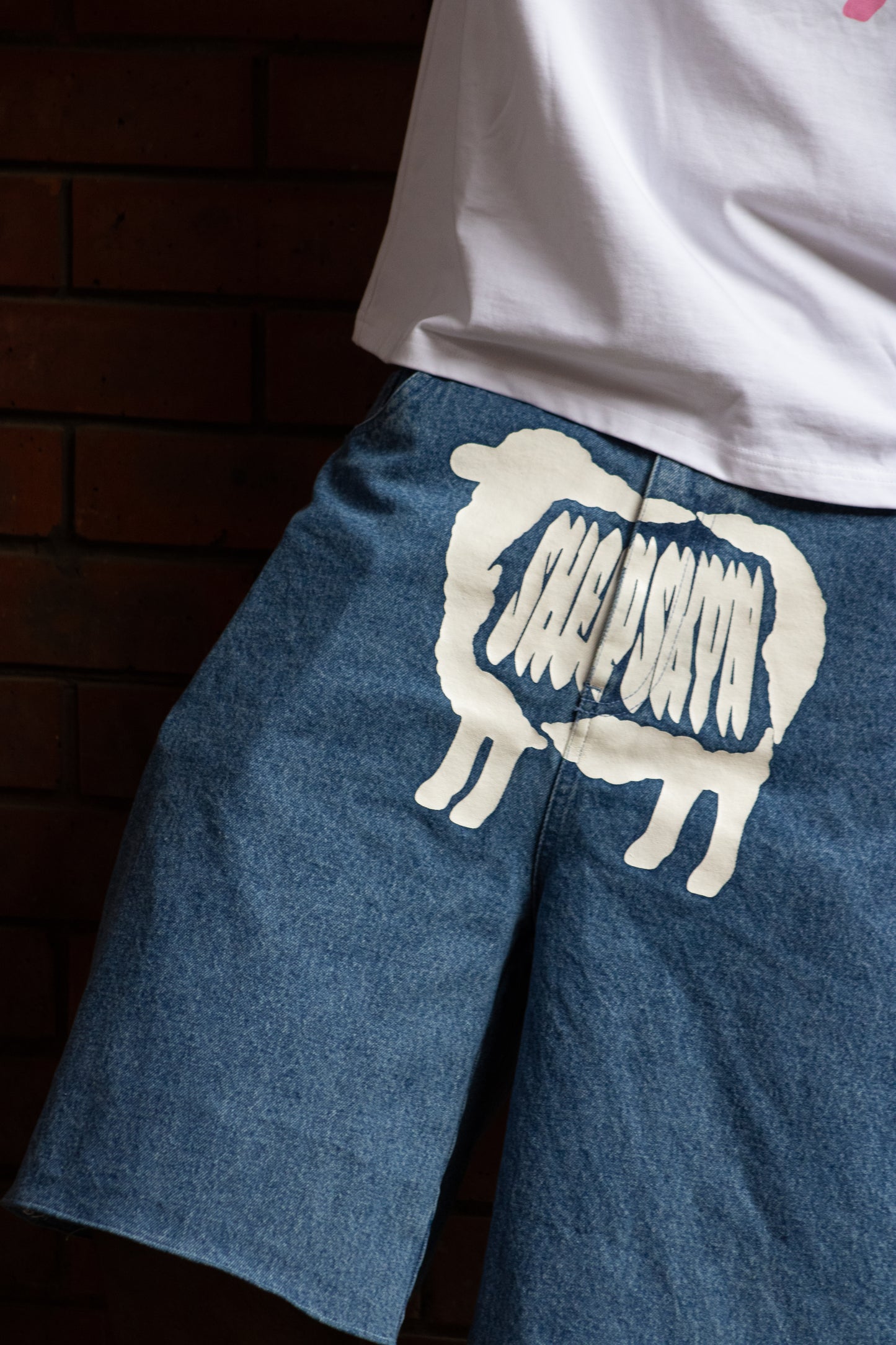 SHEEPSKYN WWE JORTS