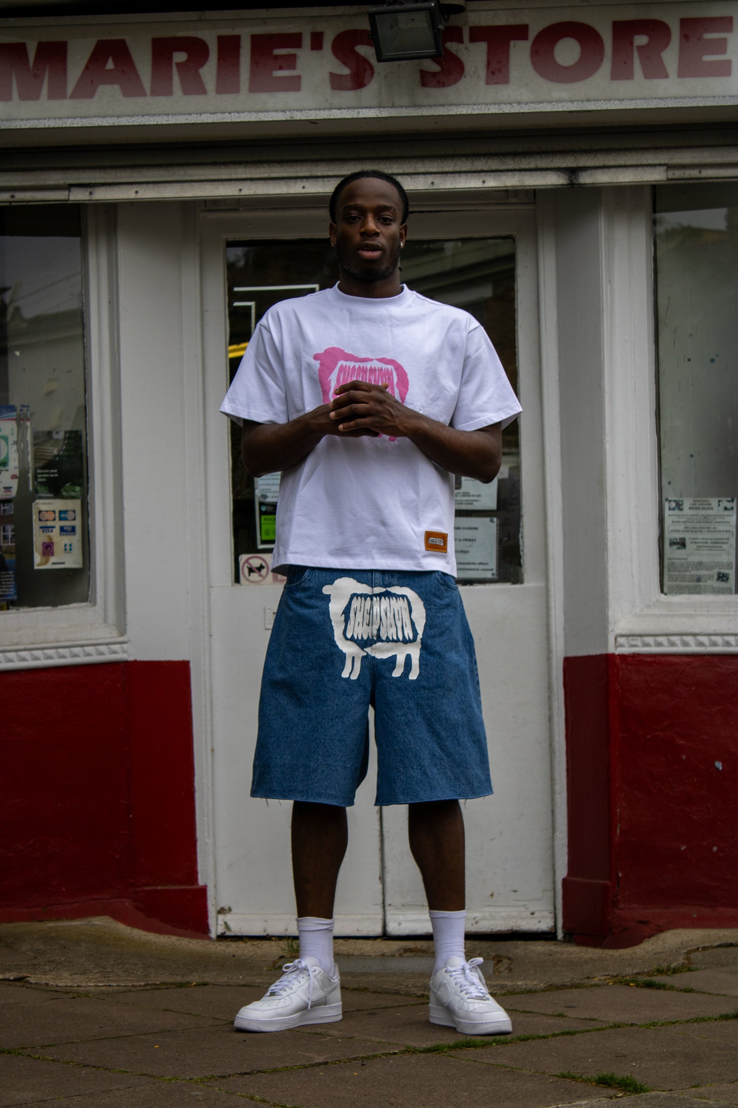 SHEEPSKYN WWE JORTS