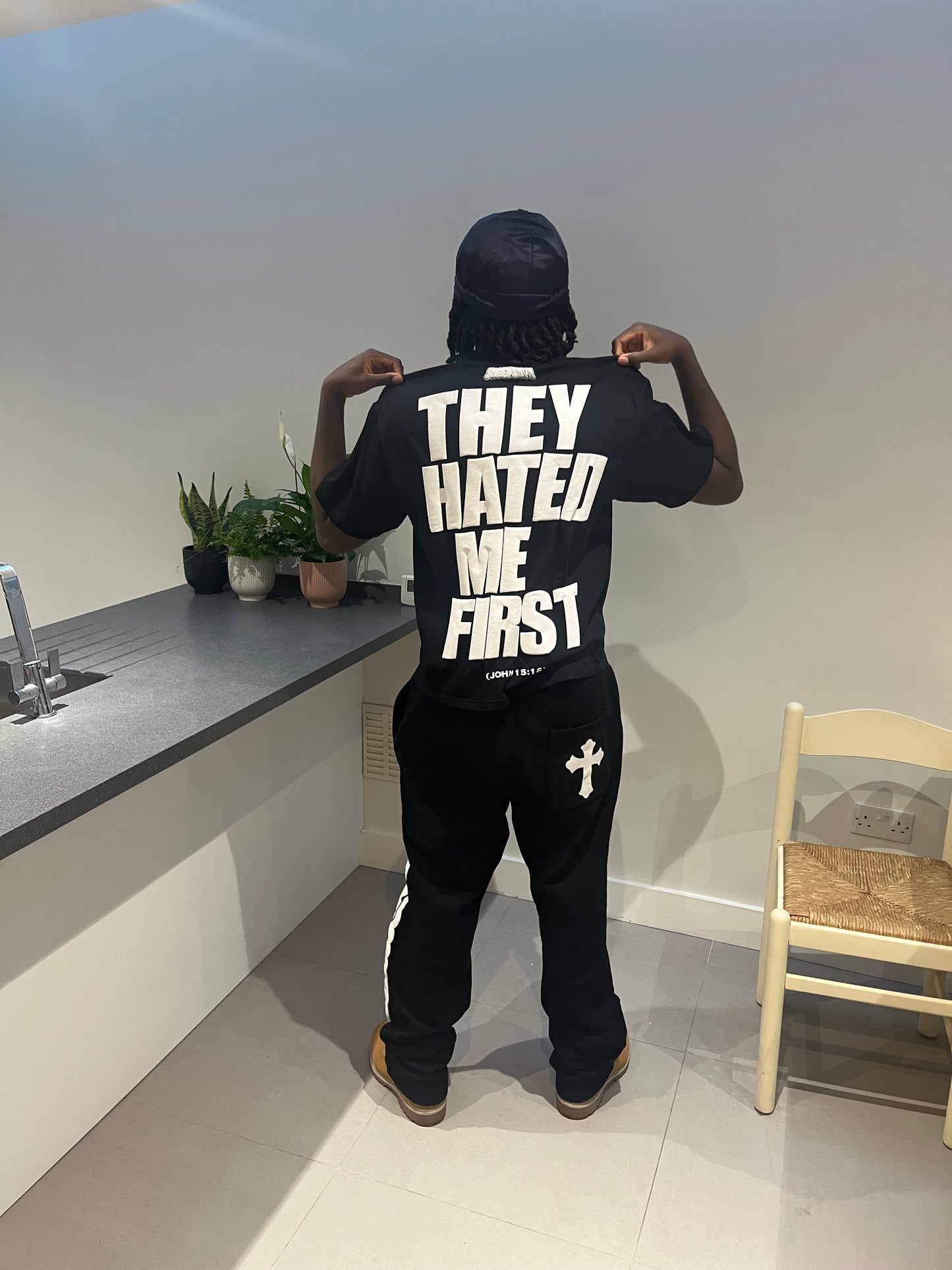 “THEY HATED ME FIRST” T SHIRT (PRE ORDER)