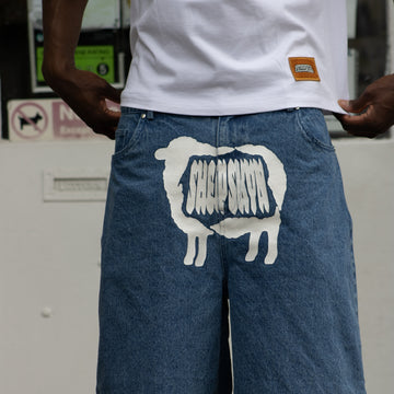 SHEEPSKYN WWE JORTS