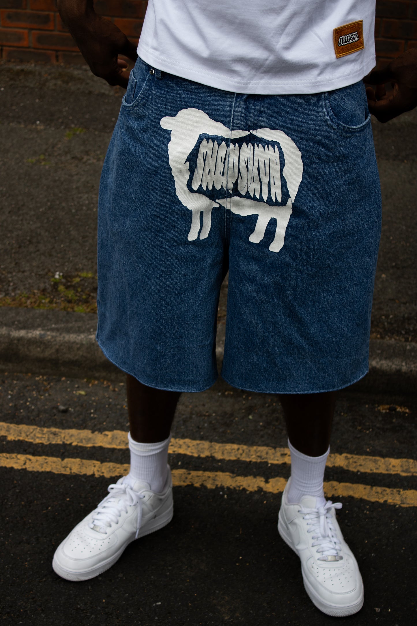 SHEEPSKYN WWE JORTS